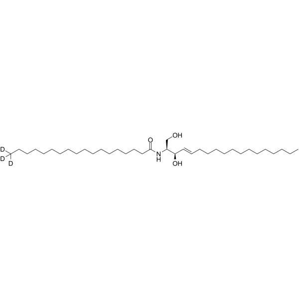C18-Ceramide-d3 Chemical Structure C18-Ceramide-d3