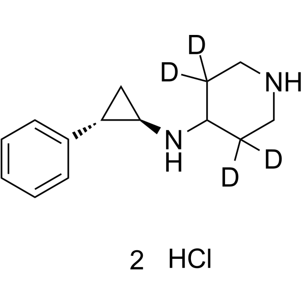 GSK-LSD1-d4 dihydrochloride Chemical Structure GSK-LSD1-d4 dihydrochloride