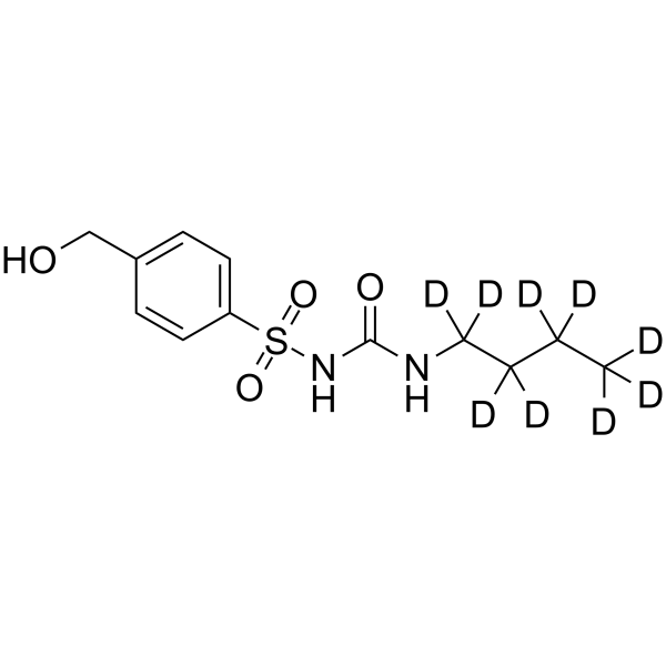 4-Hydroxytolbutamide-d9 Chemical Structure 4-Hydroxytolbutamide-d9(Synonyms: Hydroxytolbutamide-d9)