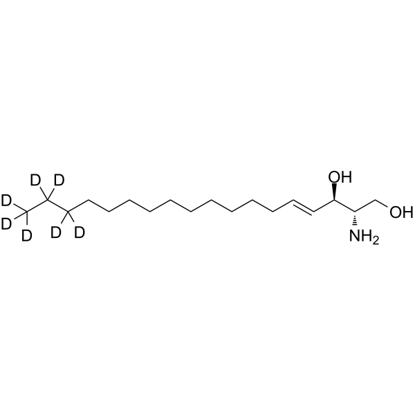 D-erythro-Sphingosine-d7(Synonyms: Erythrosphingosine-d7;  erythro-C18-Sphingosine-d7;  trans-4-Sphingenine-d7)