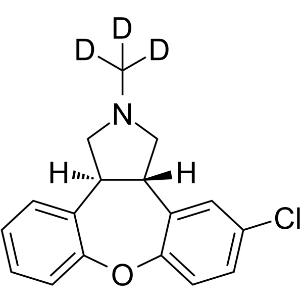Asenapine-d3 Chemical Structure Asenapine-d3(Synonyms: Org 5222-d3)