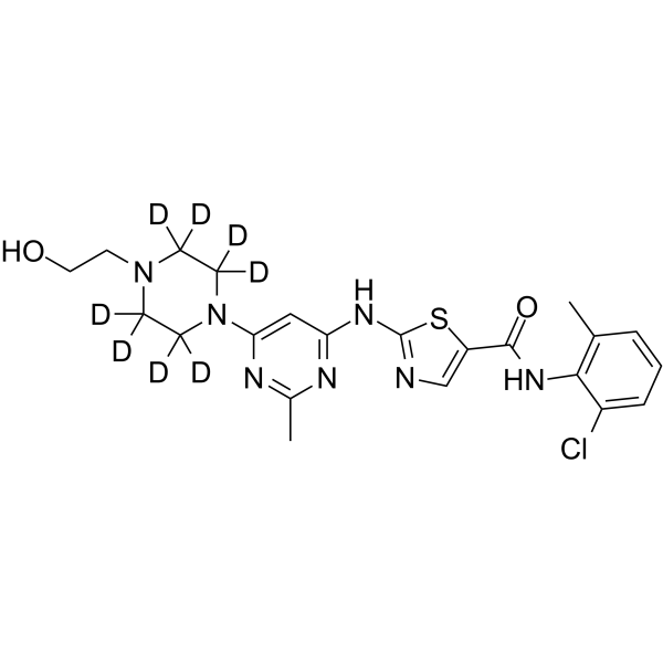 Dasatinib-d8(Synonyms: BMS-354825-d8)