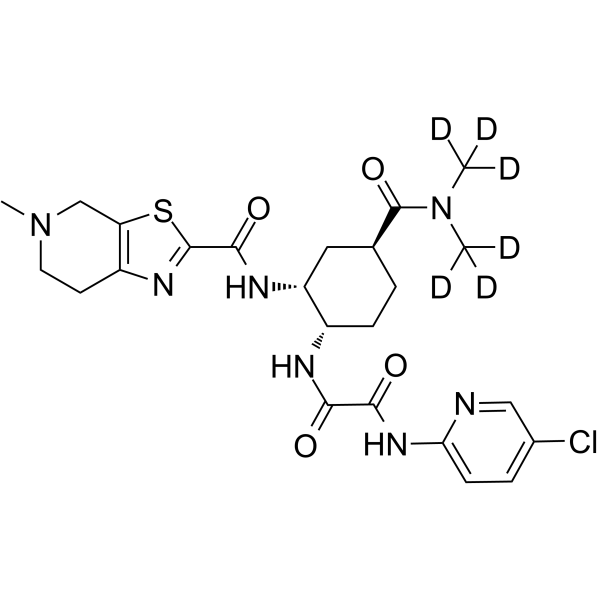 Edoxaban-d6(Synonyms: DU-176-d6)