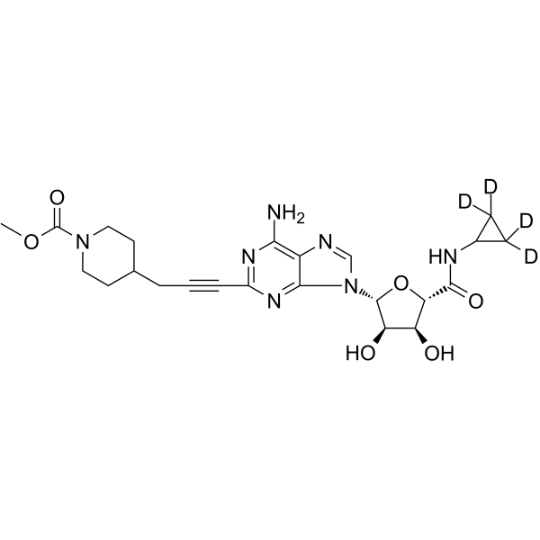 Evodenoson-d4(Synonyms: ATL 313-d4;  DE 112-d4)