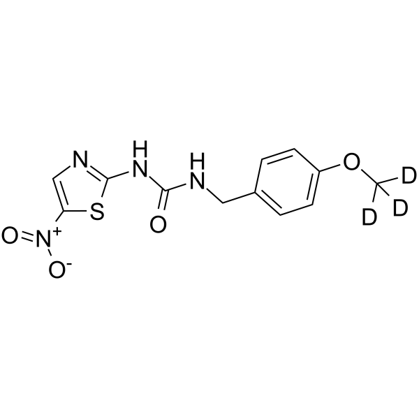 AR-A014418-d3 Chemical Structure AR-A014418-d3(Synonyms: AR 0133418-d3; GSK 3β inhibitor VIII-d3; AR 014418-d3)