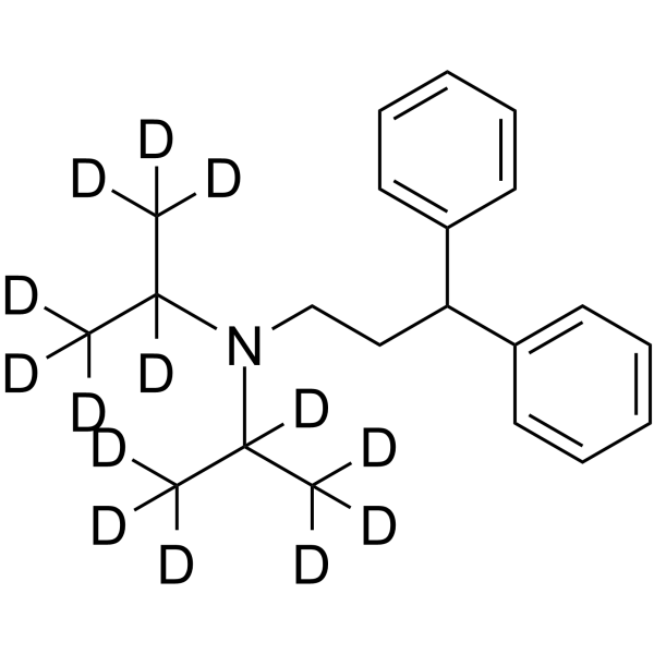 Diisopromine-d14 Chemical Structure Diisopromine-d14