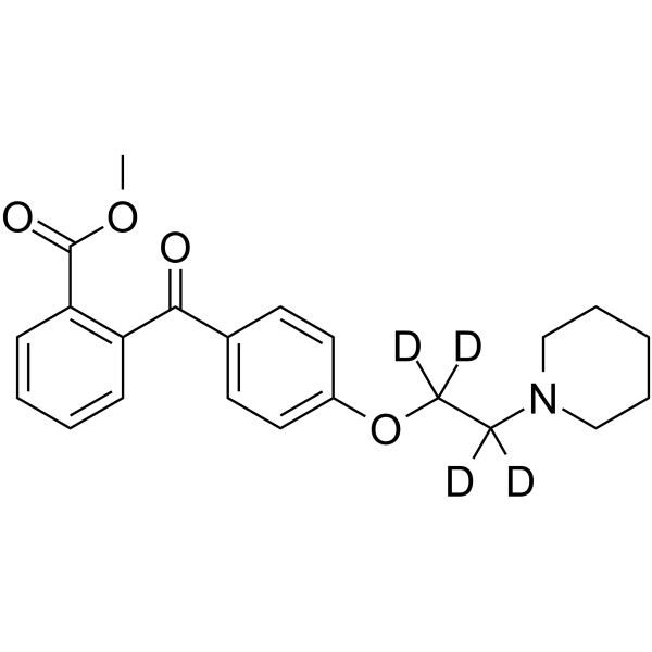 Pitofenone-d4 Chemical Structure Pitofenone-d4
