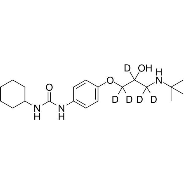 (Rac)-Talinolol-d5 Chemical Structure (Rac)-Talinolol-d5