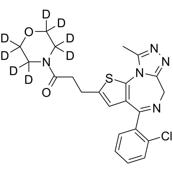 Apafant-d8 Chemical Structure Apafant-d8(Synonyms: 阿帕芬特 d8)