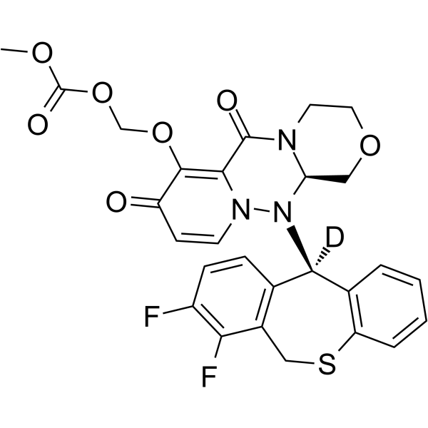 Cap-dependent endonuclease-IN-4 Chemical Structure Cap-dependent endonuclease-IN-4