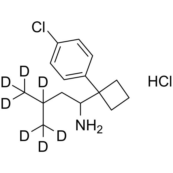 1-[1-(4-Chlorophenyl)cyclobutyl]-3-methylbutylamine-d7 hydrochloride