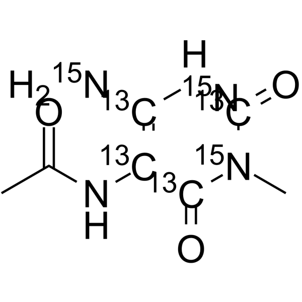 Acetylamino-6-amino-3-methyluracil-13C4,15N3