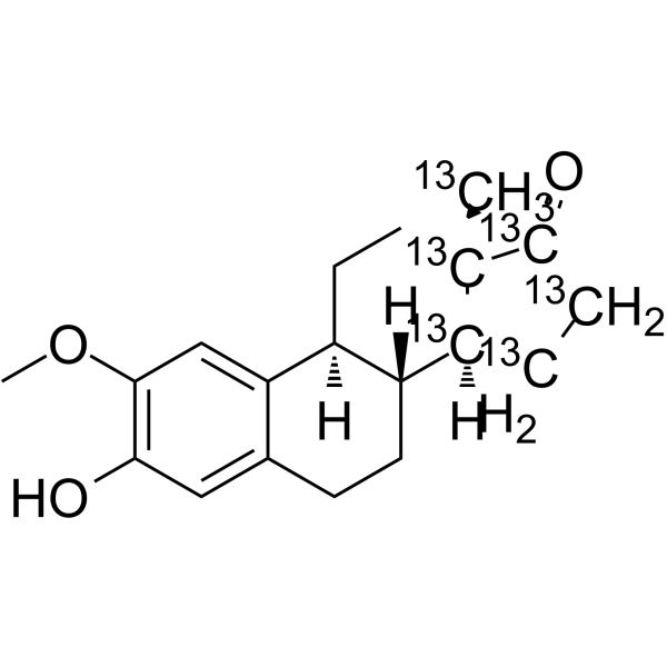 2-Methoxyestrone-13C6 Chemical Structure 2-Methoxyestrone-13C6