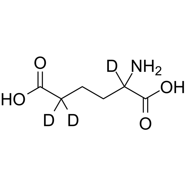Aminoadipic acid-d3 Chemical Structure Aminoadipic acid-d3