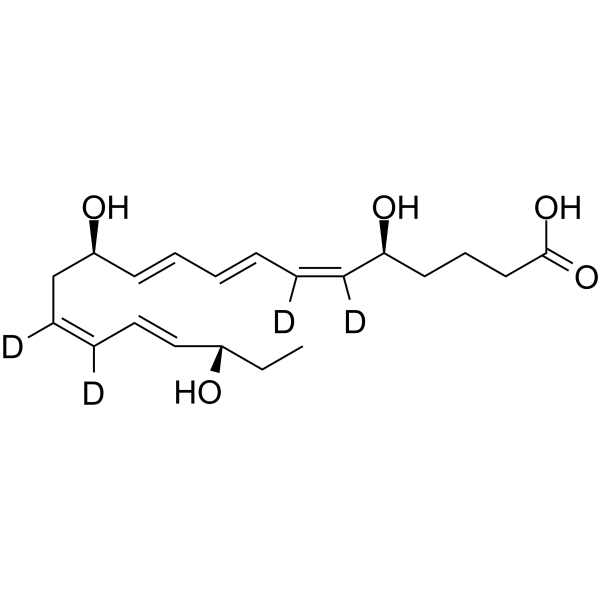 Resolvin E1-d4-1(Synonyms: RvE1-d4-1)