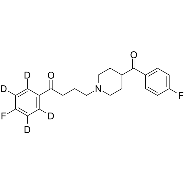 Lenperone-d4 Chemical Structure Lenperone-d4