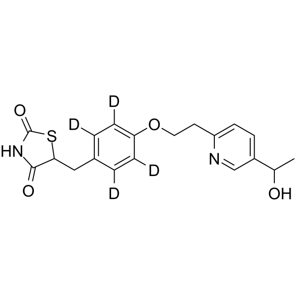 Leriglitazone-d4(Synonyms: Hydroxypioglitazone-d4)