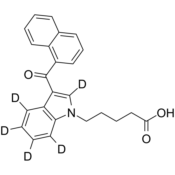 JWH 018 N-pentanoic acid metabolite-d5