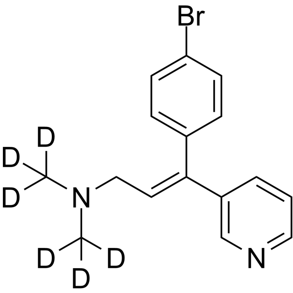 Zimeldine-d6 Chemical Structure Zimeldine-d6