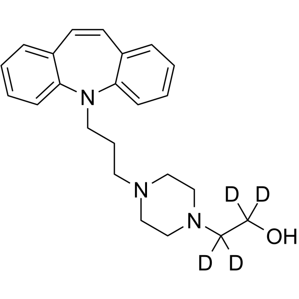 Opipramol-d4 Chemical Structure Opipramol-d4