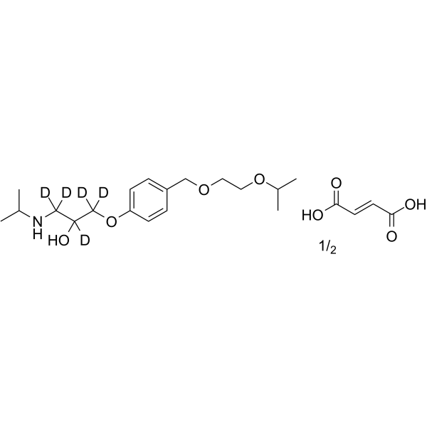 Bisoprolol-d5 hemifumarate