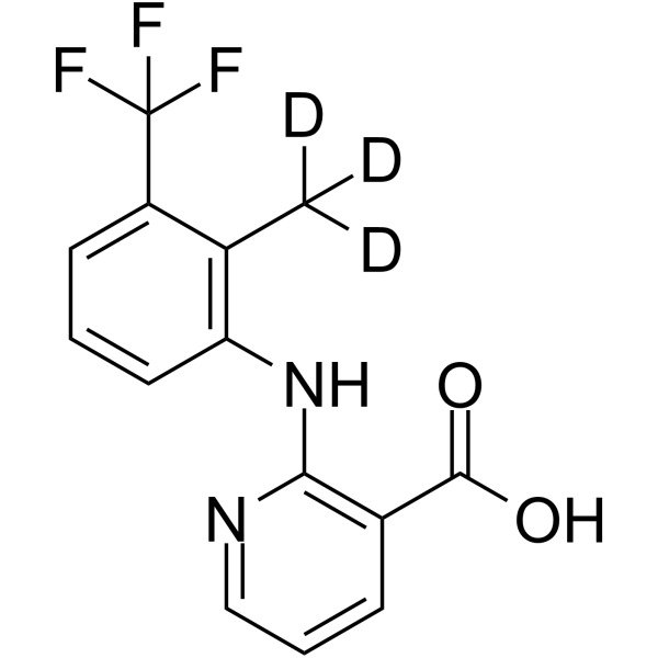 Flunixin-d3 Chemical Structure Flunixin-d3