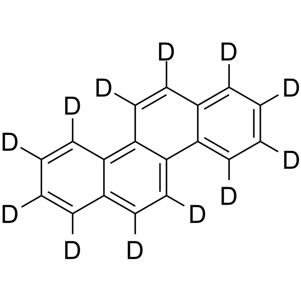 Chrysene-d12 Chemical Structure Chrysene-d12