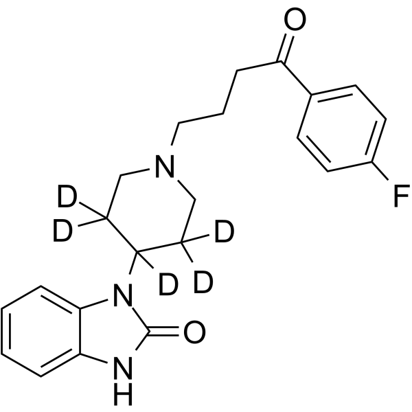 Benperidol-d5 Chemical Structure Benperidol-d5