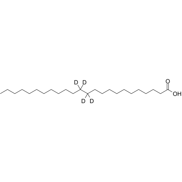 Lignoceric acid-d4-1(Synonyms: 二十四烷酸 d4-1)