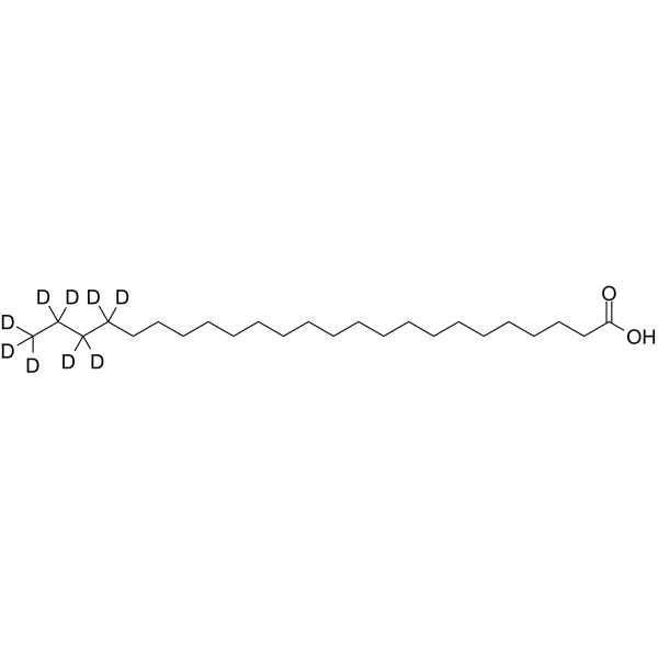 Lignoceric acid-d9 Chemical Structure Lignoceric acid-d9