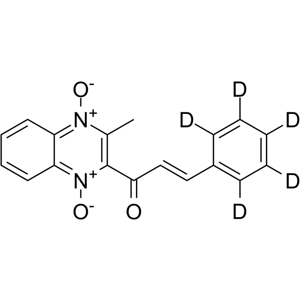 Quinocetone-D5 Chemical Structure Quinocetone-D5