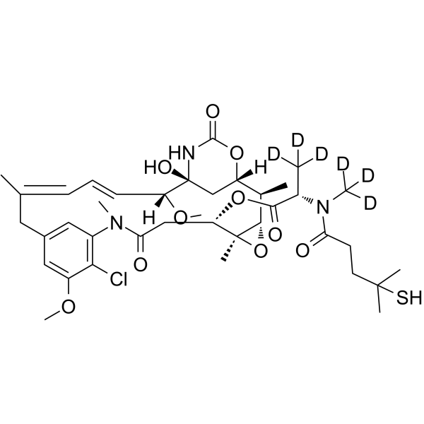 DM4-d6 Chemical Structure DM4-d6