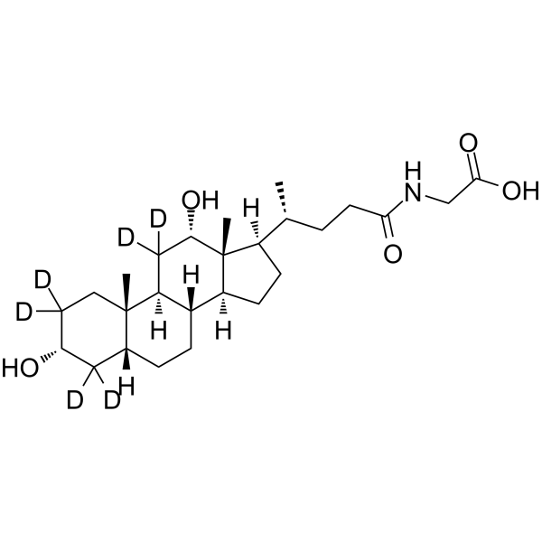 Glycodeoxycholic acid-d6(Synonyms: 甘氨脱氧胆酸 d6)