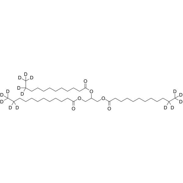 Trilaurin-d5 Chemical Structure Trilaurin-d5