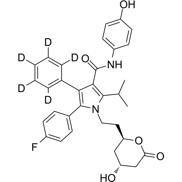 4-Hydroxy Atorvastatin lactone-d5