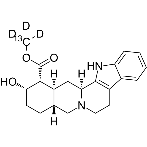 Yohimbine-13C,d3(Synonyms: 育亨宾 13C,d3)