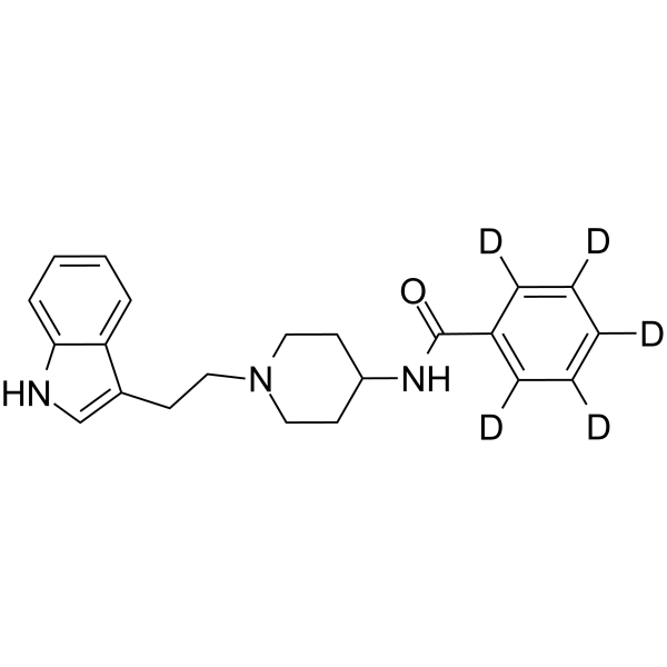 Indoramin D5(Synonyms: Indoramine D5;  Wy-21901 D5)