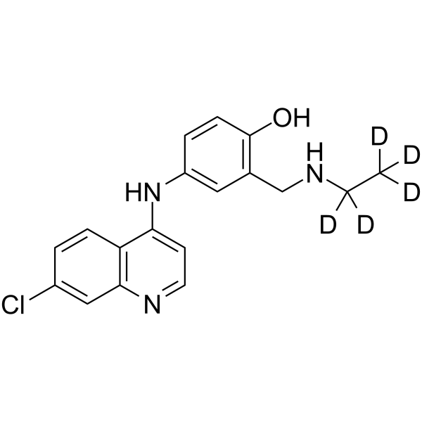 N-Desethyl amodiaquine-d5