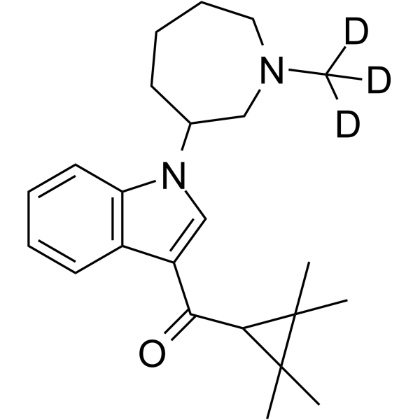 AB-005 Azepane isomer-d3 Chemical Structure AB-005 Azepane isomer-d3