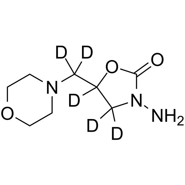 AMOZ-d5 Chemical Structure AMOZ-d5