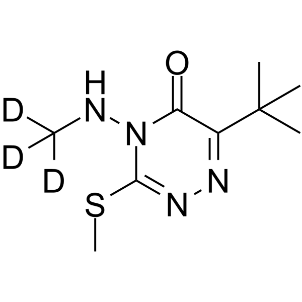 N-Methyl Metribuzin-d3 Chemical Structure N-Methyl Metribuzin-d3