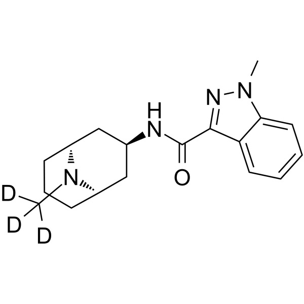 Granisetron-d3 Chemical Structure Granisetron-d3