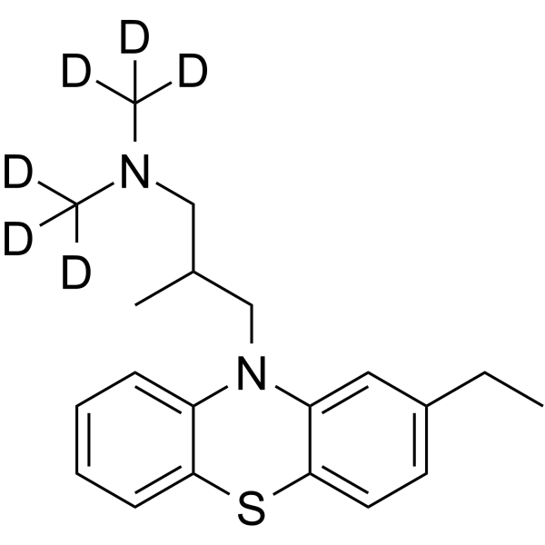 Etymemazine-d6 Chemical Structure Etymemazine-d6