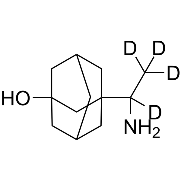 3-Hydroxy Rimantadine-d4 Chemical Structure 3-Hydroxy Rimantadine-d4