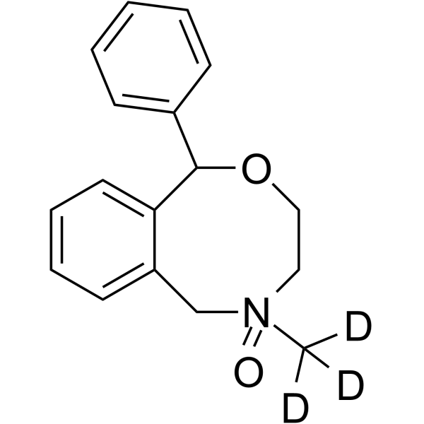 Nefopam-d3 N-Oxide Chemical Structure Nefopam-d3 N-Oxide