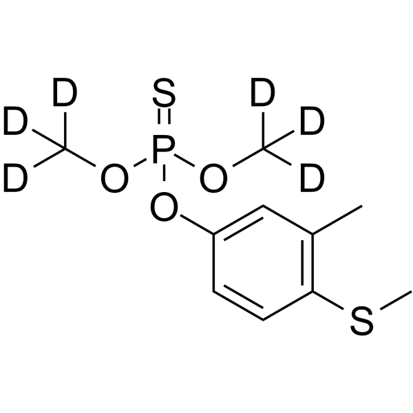 Fenthion-d6 Chemical Structure Fenthion-d6