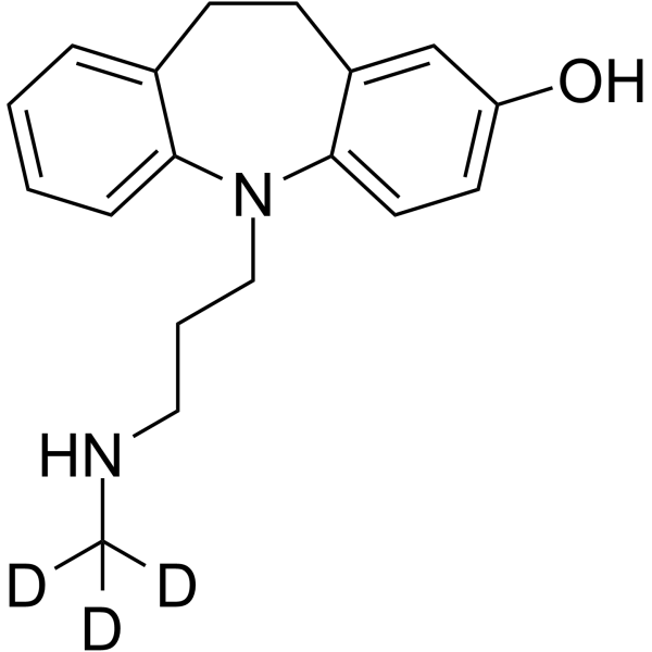 2-Hydroxy Desipramine-d3 Chemical Structure 2-Hydroxy Desipramine-d3