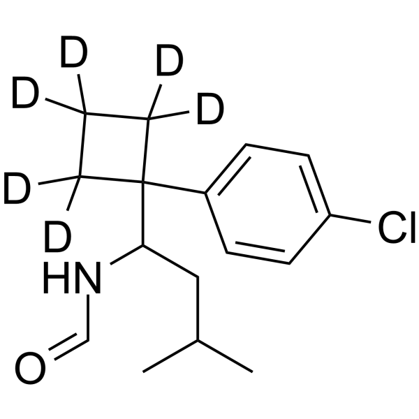 N-Formyl N,N-Didesmethyl Sibutramine-d6