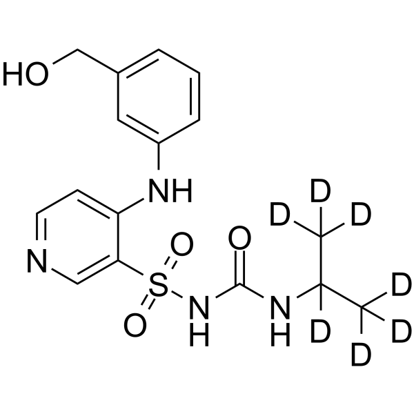 Hydroxy Torsemide-d7 Chemical Structure Hydroxy Torsemide-d7