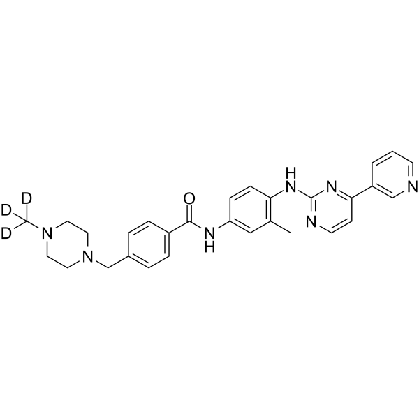 Imatinib Para-diaminomethylbenzene Impurity-d3 Chemical Structure Imatinib Para-diaminomethylbenzene Impurity-d3